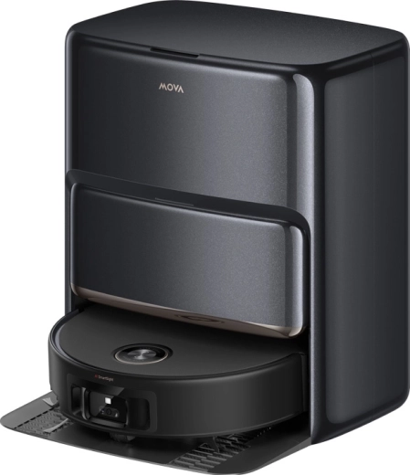 mova z60 ultra roller zwarte robotstofzuiger en dweil met zelfreiniging