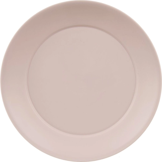 Ondiep kunststof bord Sandy oudroze 23,5 cm
