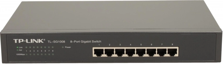 Gigabit switch TP-Link TL-SG1008 8-Port