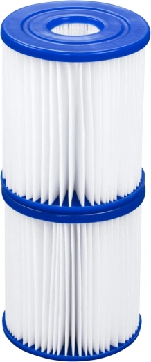Twee vervangingsfilters voor BESTWAY zwembadpomp type I (set van 2 stuks)