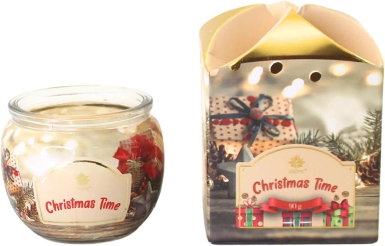 Geurkaars in glas Veenbes en kruidnagel 90 g