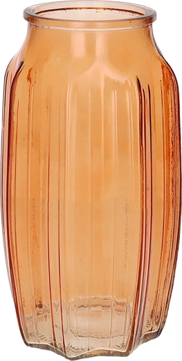 Vaas Suko oranje transparant 22 cm