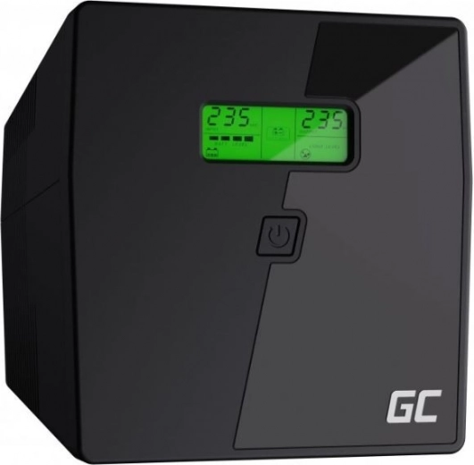 Back-upvoeding UPS 1000 VA / 600 W GREEN CELL Power Proof