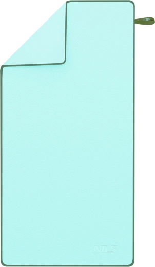 Sneldrogende microvezel handdoek NILS NCR13, groen/donkergroen