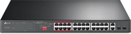Niet-beheerde PoE+ switch TP-Link SL1226P 24xFE 2xGb