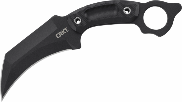 CRKT Du Hoc Black gevechtsmes karambit 12,9 cm met schede