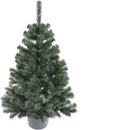 Kunstkerstboom spar Montana in pot 110 cm