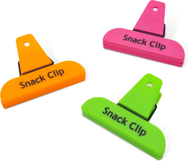 Klem voor het sluiten van zakjes - 3 stuks
