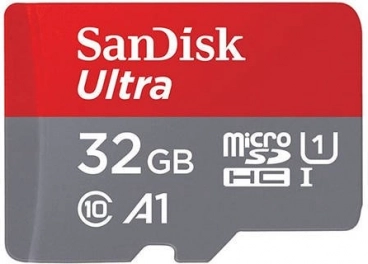 Geheugenkaart SANDISK Ultra microSDXC 32 GB, 120 MB/s, A1, UHS‑I, klasse 10