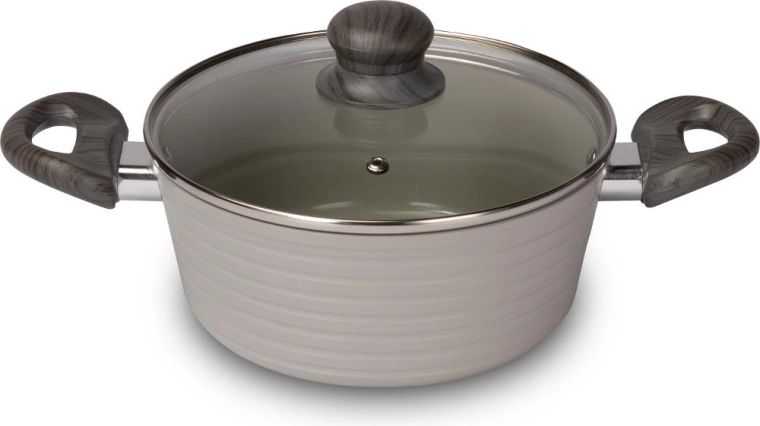 Lamart Stripe kookpan met deksel 20 cm