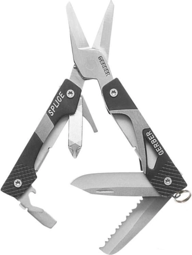 Gerber Splice Pocket Tool – zakformaat multitoolschaar, 9 functies