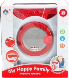 Kinderwasmachine op batterijen met licht en geluid 19 cm - 1 stuk
