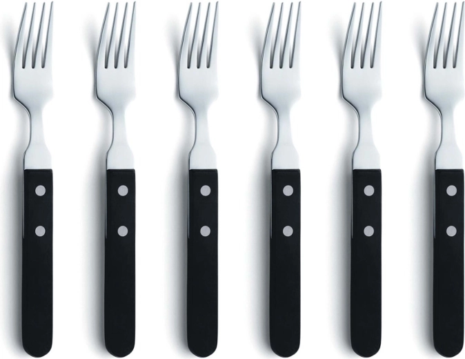Set steakvorken Pizza, 6 stuks in blister
