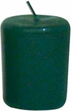 Geurkaars Bos – donkergroen, 4 × 4,9 cm