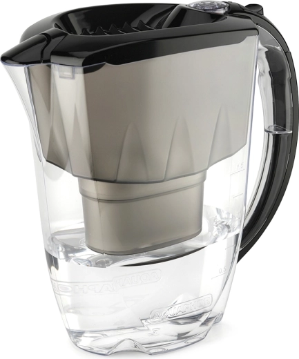 Filterkan Amethyst 2,8 l met filterpatroon B100-25 MAXFOR zwart