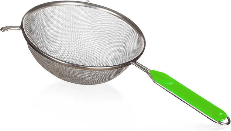 Zeef CULINARIA 19,5 cm groen van vertind metaal