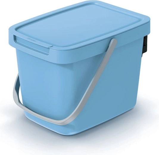 Prullenbak Systema Q Collect 6 l lichtblauw