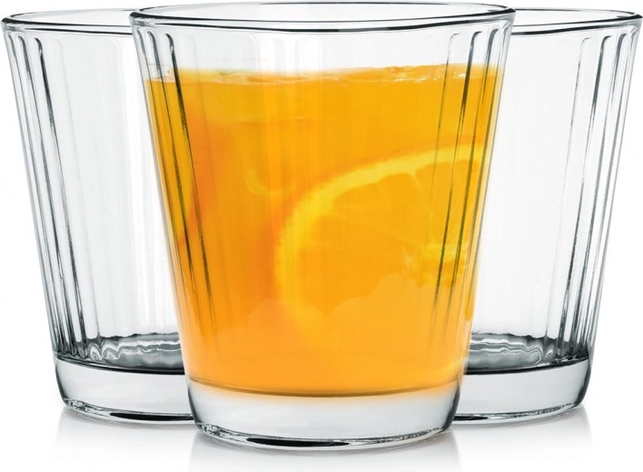 Drankglazen 220 ml, set van 3 stuks