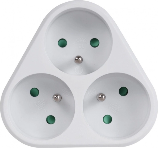 Meervoudige stekkerdoos met aarding Maclean Energy MCE214