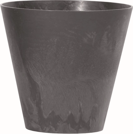 Bloempot met betoneffect, antraciet, diameter 20 cm