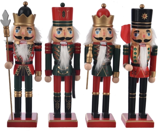 Houten notenkraker 25 cm (4 varianten)