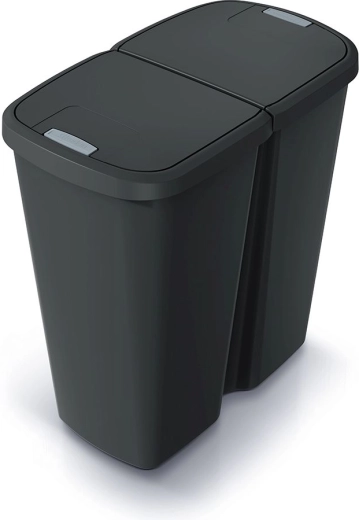 Prosperplast Compacta Duo afvalscheidingsbak 45 l