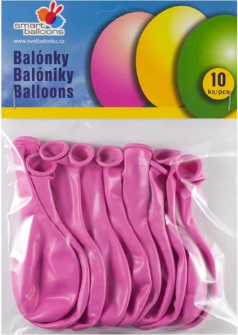 Set van 10 Roze Opblaasbare Ballonnen 26cm
