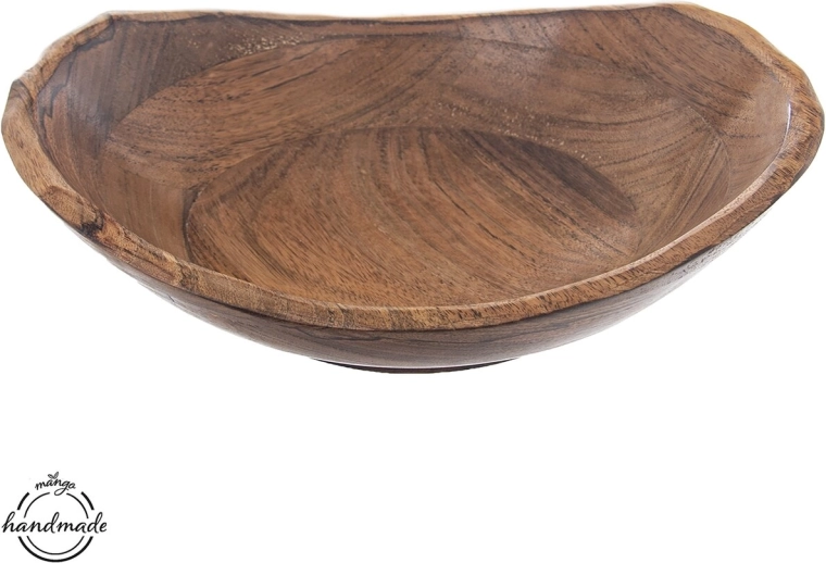 Houten kom van mangohout 30 cm, 1,6 l