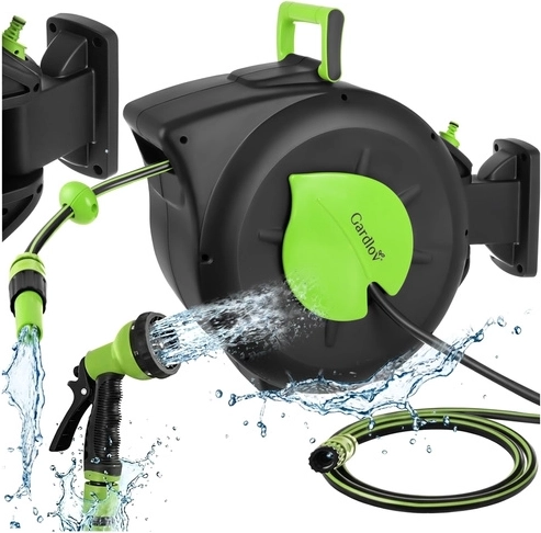 Automatische wandhaspel voor tuinslang 30 m GARDLOV