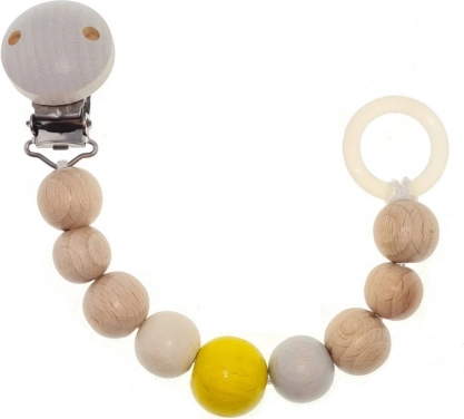 Hess fopspeenclip nature geel