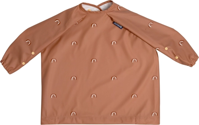 Bibado coverall slabbetje met mouwen Chasing Rainbows