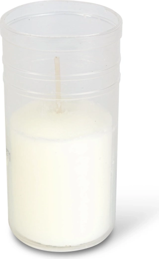 Witte kaarsinzet Ø 4,8 cm