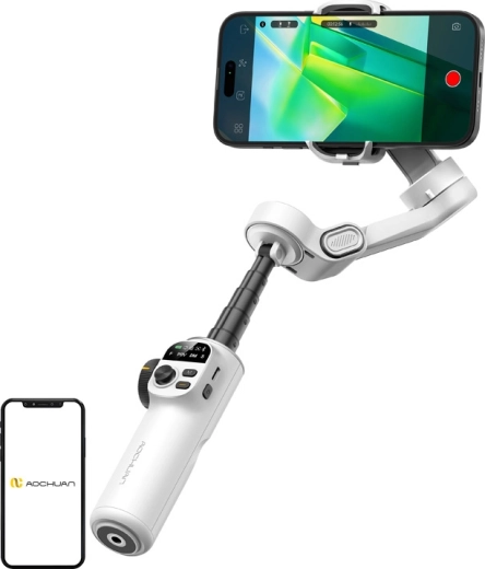 Smartphone-stabilisator AOCHUAN Smart X2 wit