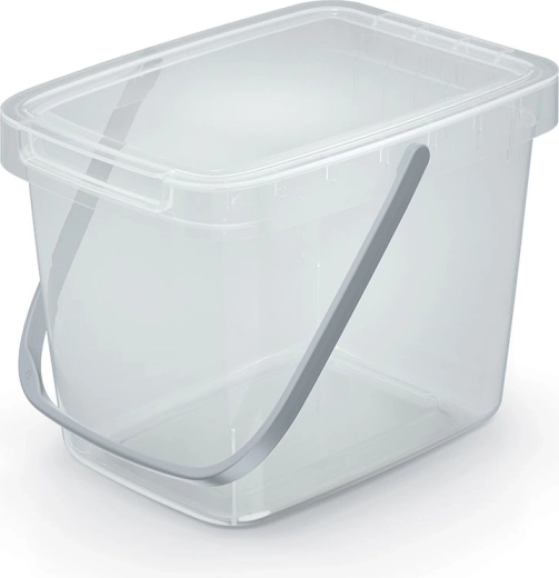 Prullenbak Systema Q Collect 6 l transparant