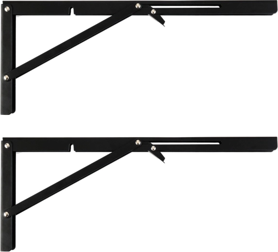 Opvouwbare wandconsoles voor plank Maclean