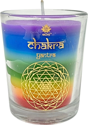 Geurkaars van glas sandelhout 60 g