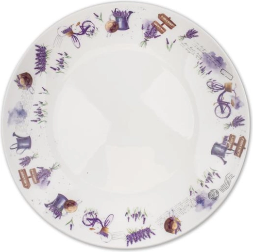 Keramisch bordje 20 cm Nieuwe lavendel