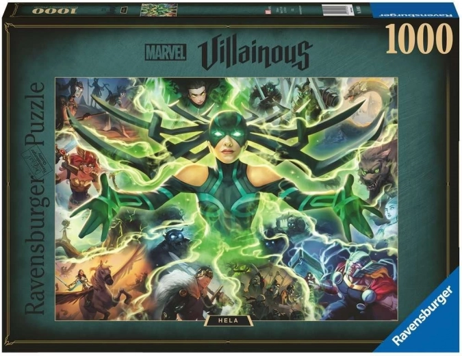 Ravensburger puzzel Villainous: Hela 1000 stukjes