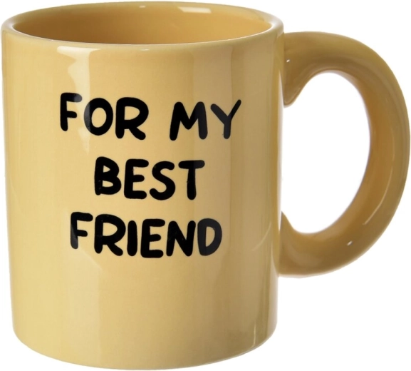 Keramische grappige mok Best Frend