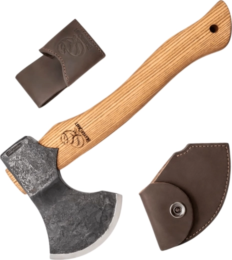 BeaverCraft AX3 bushcraftbijl voor splijten en timmerwerk