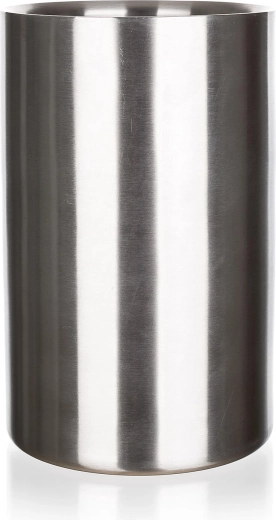 AZORA wijnkoeler van roestvrij staal 12 × 18 cm