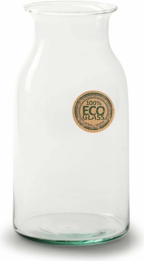 Vaas eco nobles transparant 18 × 9,5 cm