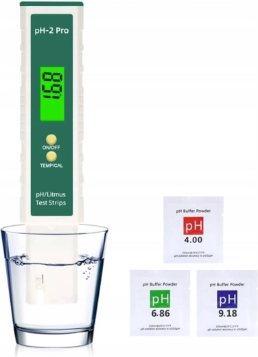 pH-meter voor water RENEW FORCE PH-2 Pro met ATC en kalibratieset