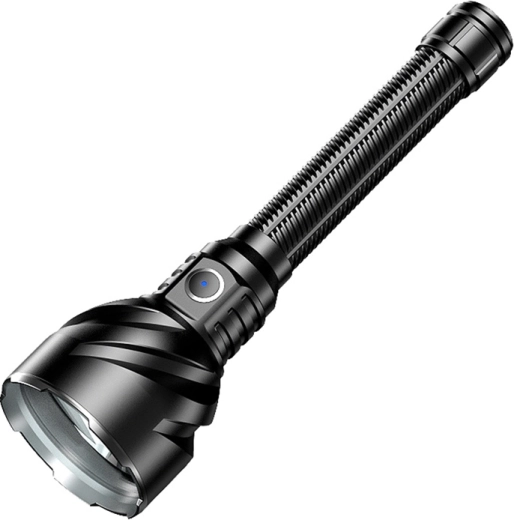Superfire TF02 zaklamp krachtige tactische LED-zaklamp 3300 lm, bereik 1100 m, USB‑C