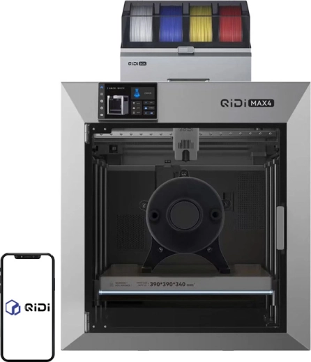QIDI Max 4 Combo gesloten 3D-printer