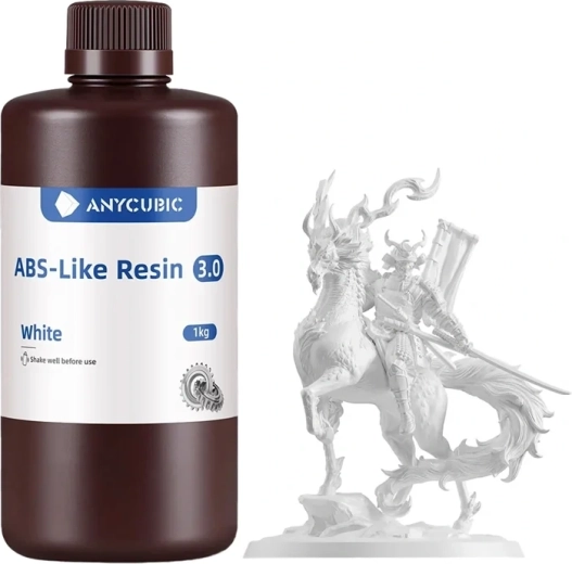 Anycubic abs-like resin 3.0 wit 1 kg
