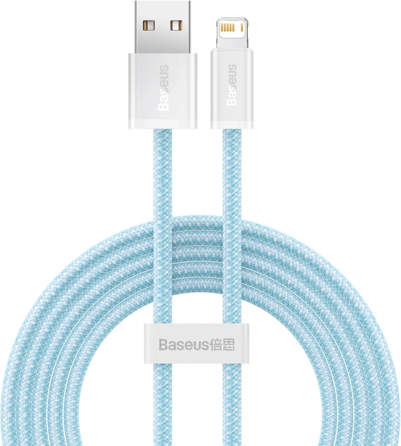 Baseus kabel USB–Lightning 2 m, 2,4 A, blauw