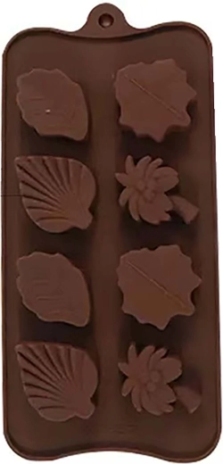 Siliconen vorm bladeren oranje 21 × 10,5 × 1,5 cm