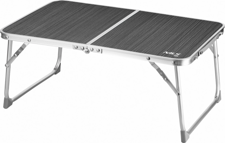 Opvouwbare kampeertafel 60 × 40 × 25 cm donkergrijs