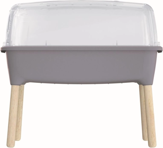 Sadbovač Respana Planter Wood High Set 78 cm – grijze steen